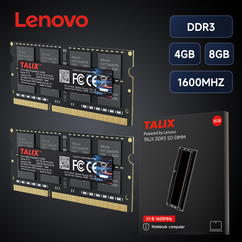 Memory Ram Upgrade - Lenovo TALIX DDR3 SODIMM RAM 4GB