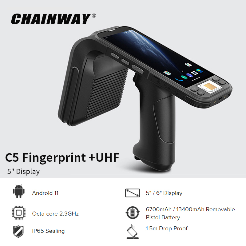 Chainway C5 IP65 Waterproof Ha - Fingerprint Reader Usb recension och pris