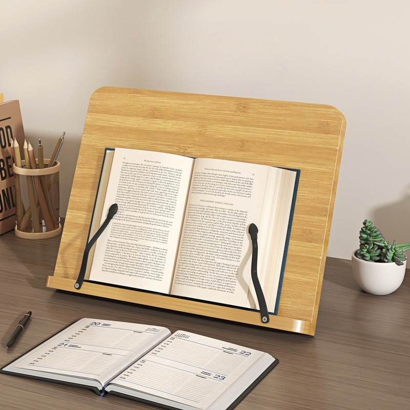 Wooden Reading Book Stand, Mul - Laptop Accessories For Office recension och pris