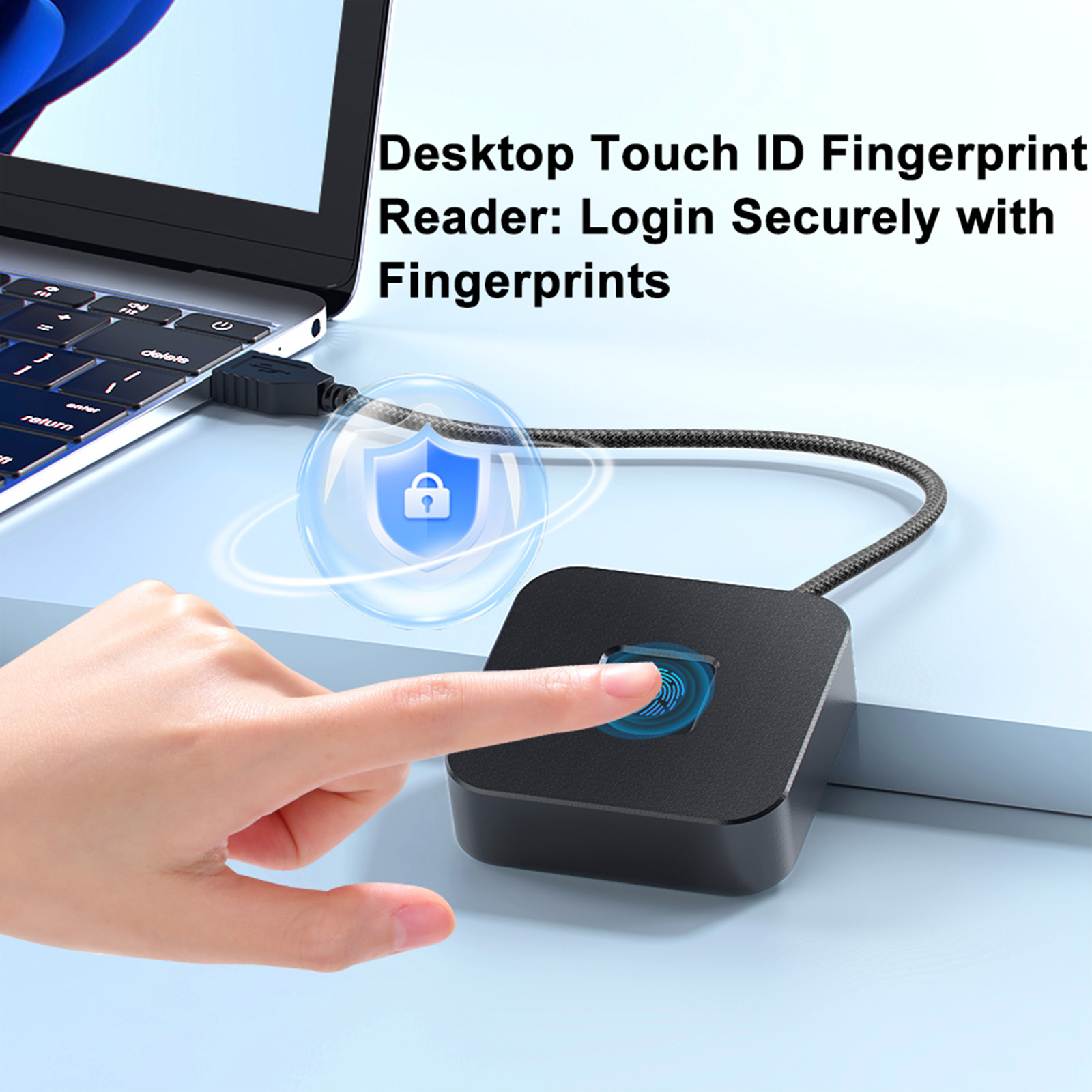 USB Fingerprint Reader with 5f - Fingerprint Reader Usb recension och pris