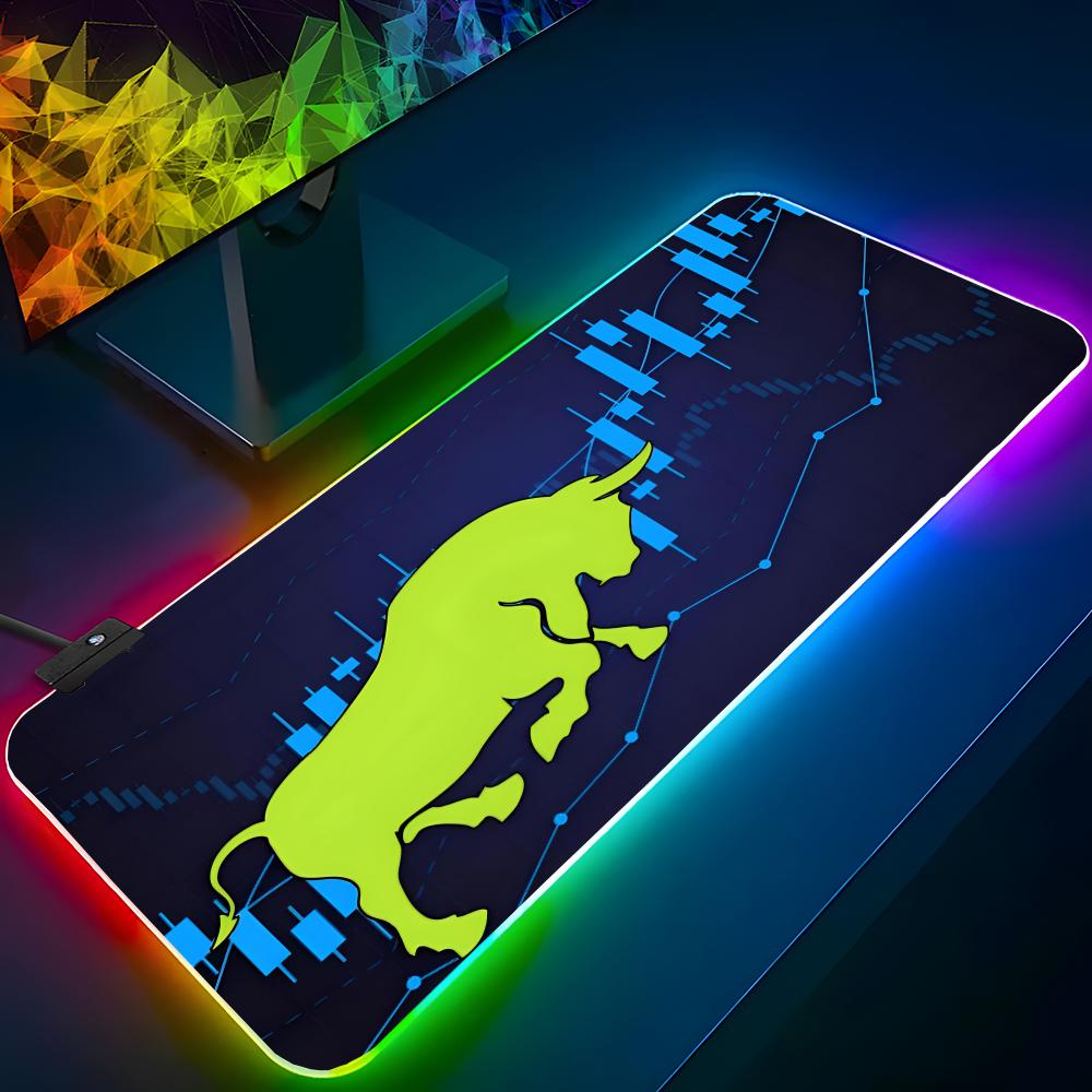 Market Bull Mouse Pad RGB Back - Laptop Accessories Market recension och pris
