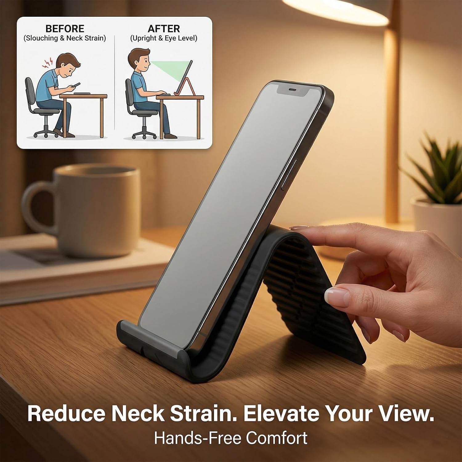 Flexible Foldable Silicone Pho - Laptop Accessories For Office recension och pris