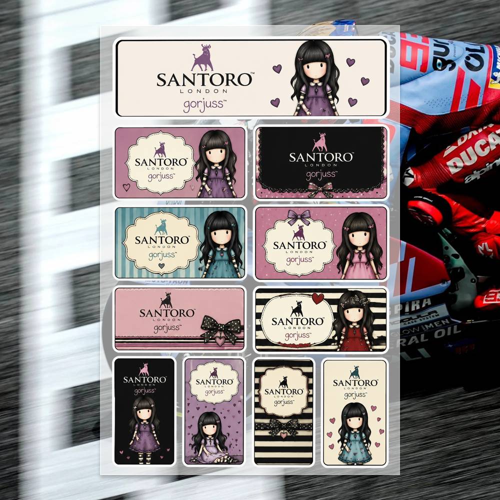 SA-ntoro Gorjuss Stickers Moto - Laptop Accessories Sa recension och pris