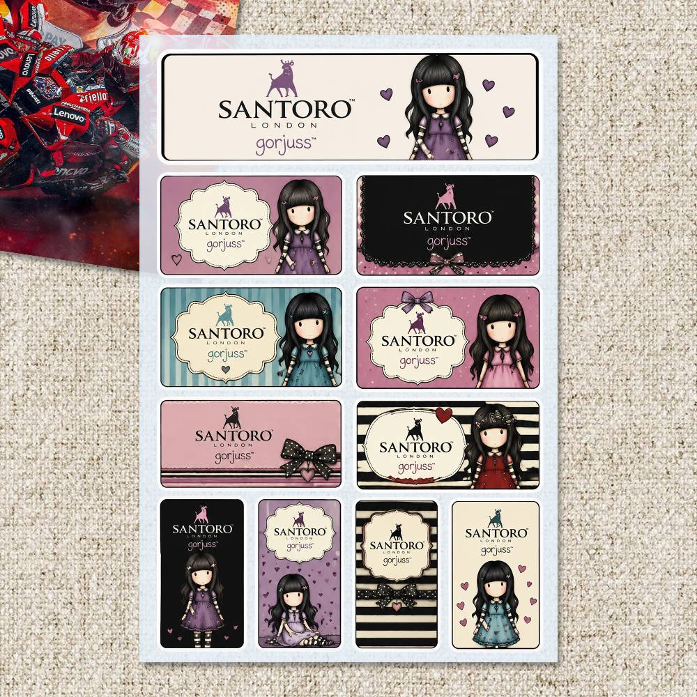 SA-ntoro Gorjuss Stickers Moto - Laptop Accessories Sa recension och pris