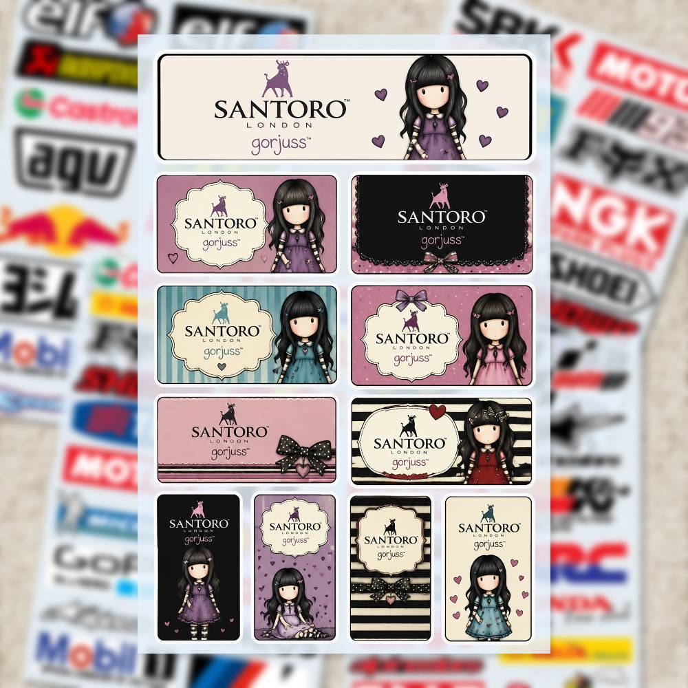 SA-ntoro Gorjuss Stickers Moto - Laptop Accessories Sa recension och pris